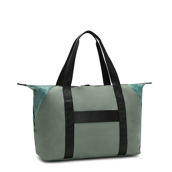 Kipling Art Medium Klassieke Tote Tassen Groen | België 1453QM